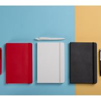 Подарочный набор Moleskine Indiana с блокнотом А5 Soft и ручкой, черный