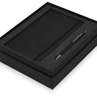 Подарочный набор Moleskine Van Gogh с блокнотом А5 Soft и ручкой, черный