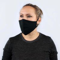 Хлопковая защитная маска для лица многоразовая анатомической формы без шва