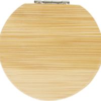 Карманное зеркало в бамбуковой раме Afrodit, natural