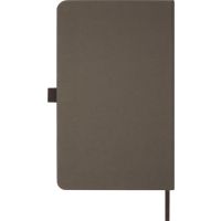 Блокнот Fabianna с мятой бумагой в твердой обложке, coffee brown