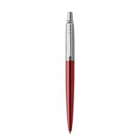 Шариковая ручка Parker Jotter Essential, Kensington Red CT, стержень: M, цвет чернил : blue или blac