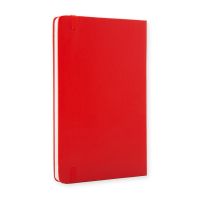 Записная книжка Moleskine Classic (в линейку) в твердой обложке, Large (13х21см), красный
