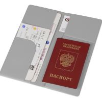 Дорожный органайзер Weekend из ПВХ, серый