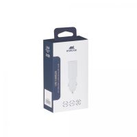 PS4222 W00 автомобильное ЗУ 2,4A / 2USB, без кабеля, белый