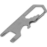 Мультиинструмент Carabiner, серебристый