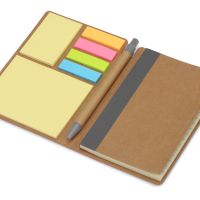 Набор стикеров А6 Write and stick с ручкой и блокнотом, серый