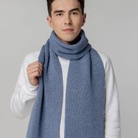 Шарф Tommi, голубой меланж