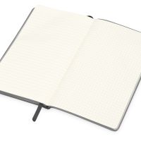 Блокнот Notepeno 130x205 мм с тонированными линованными страницами, серый