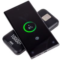 Внешний беспроводной аккумулятор AIR, 10000 mAh, черный