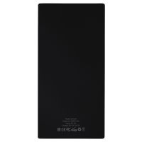 Портативное зарядное устройство Render с полноцветной, 5000 mAh, черный