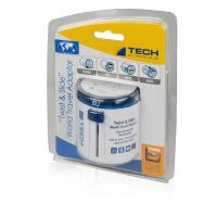 Адаптер Travel Blue Twist & Slide Travel Adaptor, голубой
