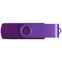 Флешка TWIST COLOR OTG Фиолетовая 4018.11.32ГБ