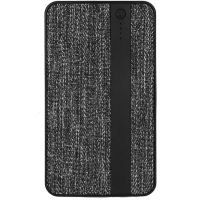 Зарядное устройство из ткани, 4000 mAh, черный