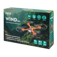 Радиоуправляемый квадрокоптер HIPER WIND FPV
