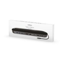 Хаб USB Type-C 3.0 для ноутбуков Falcon, черный