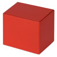 Коробка для кружки, красный