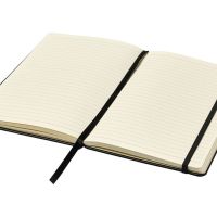 Записная книжка Nova формата A5 с переплетом, черный