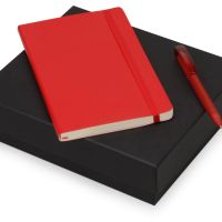 Подарочный набор Moleskine Amelie с блокнотом А5 Soft и ручкой, красный