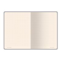Бизнес тетрадь А5 Megapolis flex 60 л. soft touch клетка, красный