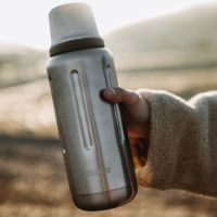 Термос для напитков, вакуумный, бытовой, тм bobber. Объем 1 литр. Артикул Flask-1000 Matte