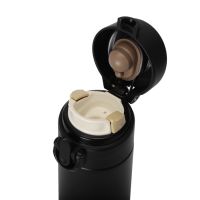 Термос из нерж. стали тм THERMOS JNI-402 ALB SS Vac. Insulated Flask,400ml, черный