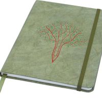 Блокнот Breccia, формат А5, с листами из каменной бумаги, зеленый