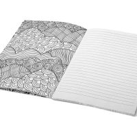 Блокнот А5 Doodle Colour Therapy, белый/черный