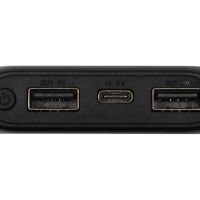 Портативное беспроводное зарядное устройство с док-станцией Uniq, 10000 mah, черный