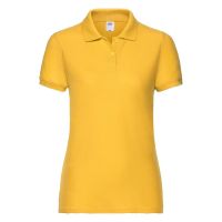 Поло "Lady-Fit 65/35 Polo", солнечно-желтый_XS, 65% п/э, 35% х/б, 180 г/м2