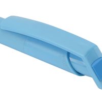 Шариковая ручка из переработанного rPET материала RECYCLED PET PEN F, матовая, голубой