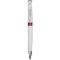Ручка шариковая Отчизна, белый/триколор