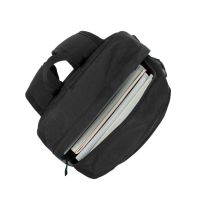 RIVACASE 5563 black Лёгкий городской рюкзак, 18л /12