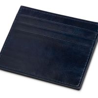 Картхолдер для 6 пластиковых карт с RFID-защитой Fabrizio, синий