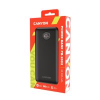 Портативный аккумулятор Canyon PB-2002 (CNE-CPB2002B), черный