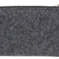 Пенал из RPET-фетра Felt, серый