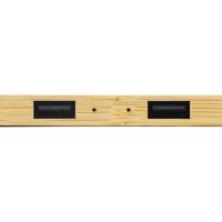 USB-хаб с беспроводной зарядкой из бамбука Plato