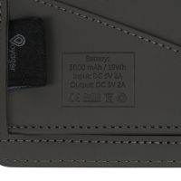 Органайзер с функцией беспроводной зарядки Manner, 5000 mah, синий