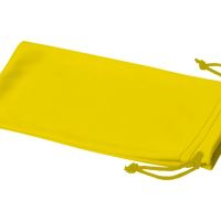 Чехол из микрофибры Clean для солнцезащитных очков, желтый