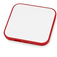Портативное зарядное устройство (power bank) Квадрум, 2600 mAh, красный