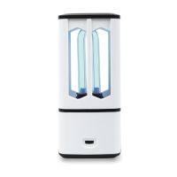 Портативная лампа бактерицидная ультрафиолетовая Rombica Sterilizer B1, белый/черный