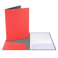 Папка классическая из экокожи Favor, красный