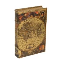 Подарочная коробка Карта мира, big size