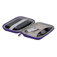 Чехол для жесткого диска из кожзама 9101, фиолетовый