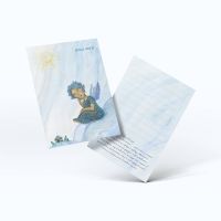 Открытка "Задумчивый ангел"