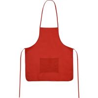 Фартук, красный, плотность 80г/м2