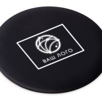 Беспроводное зарядное устройство с подсветкой логотипа Moon spot, 10 Вт, soft-touch