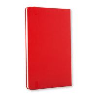Записная книжка Moleskine Classic (в клетку) в твердой обложке, Large (13х21см), красный
