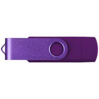 Флешка TWIST COLOR OTG Фиолетовая 4018.11.32ГБ