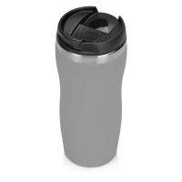 Термокружка Mony Steel 350 мл, soft touch, серый